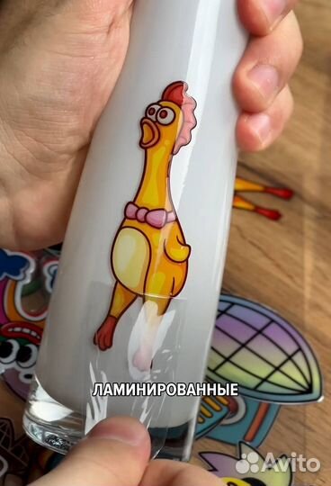 Наклейки на любую поверхность (UV DTF наклейки)