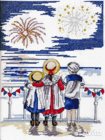 Схема вышивания крестиком