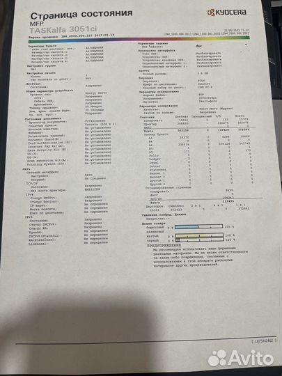 Мфу Kyocera taskalfa 3051ci