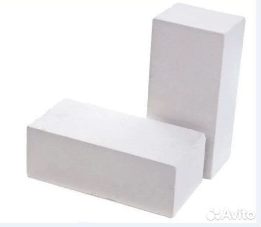 Кирпич рядовой силикатный белый C