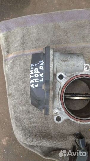 Дроссельная заслонка.SsangYong Actyon Sport 2.2013