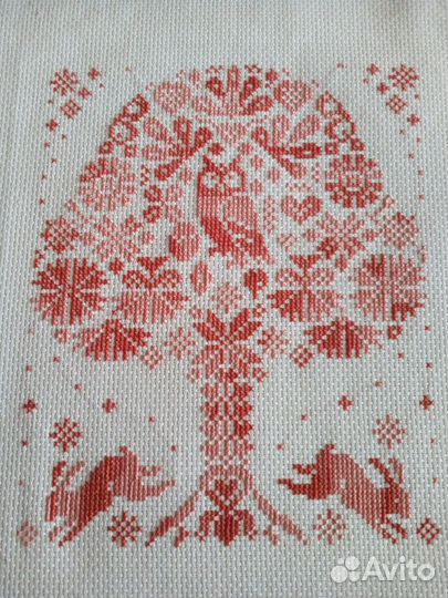 Картина вышитая крестиком 