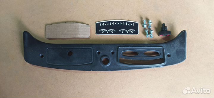 Педальный москвич приборка