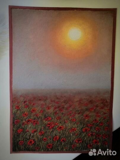 Картина пастель а3