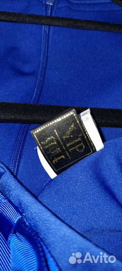 Платье синее