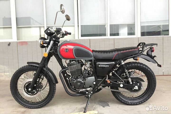 Мотоцикл combat scrambler 400