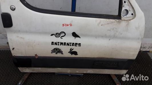 Дверь передняя правая citroen berlingo 1 (KDN07E20