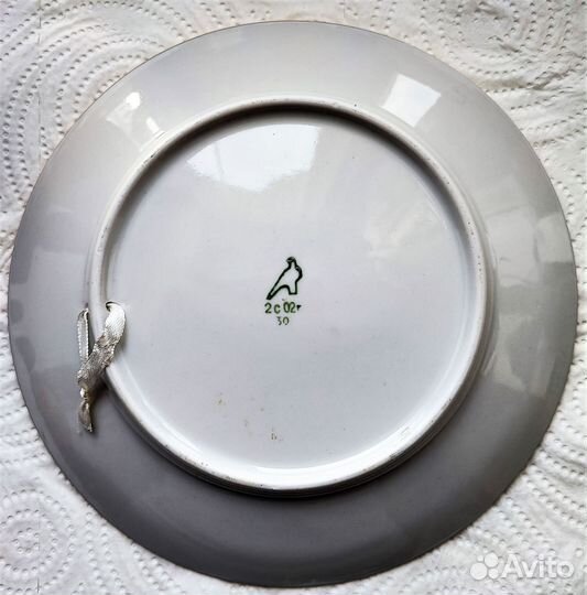 Тарелка настенная дулево