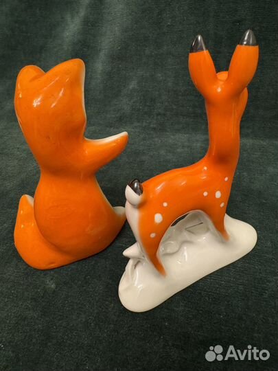 Фарфоровые статуэтки времен СССР