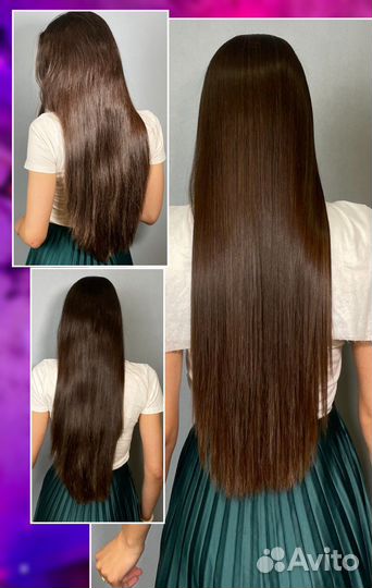 Кератиновое выпрямление волос