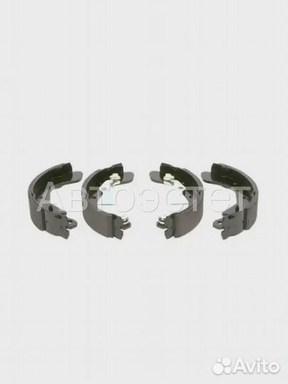 Тормозные колодки барабанные задний мост 0 986 487 714