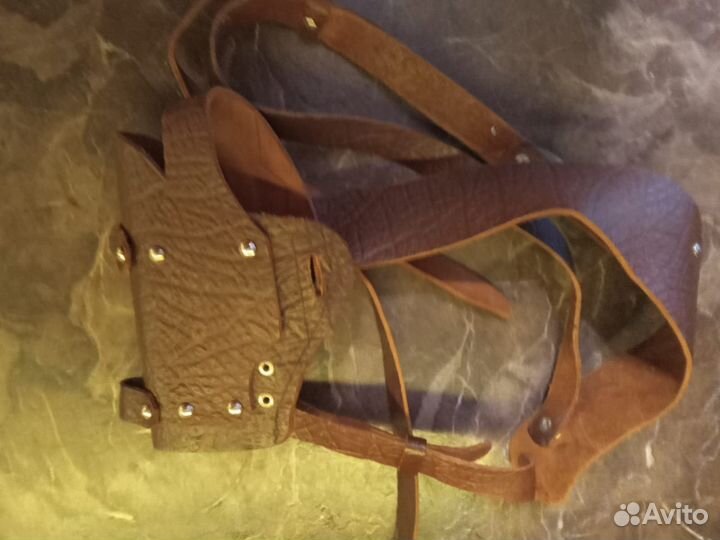 Кабура для пистолета. Натур. кожа. Два варианта