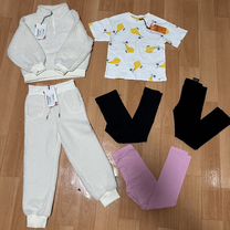 Легинсы h&m+ футболка и костюм 110-116