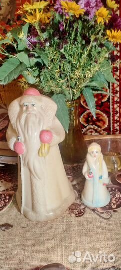 Дед Мороз и Снегурочка. 1962 год