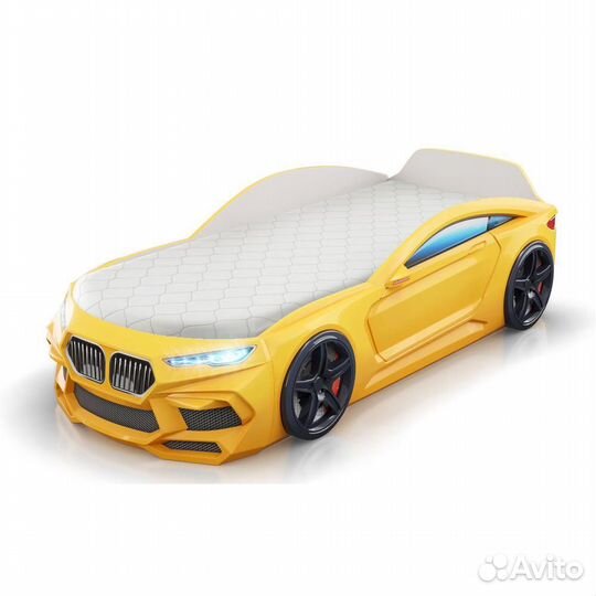 Детская кровать машинка