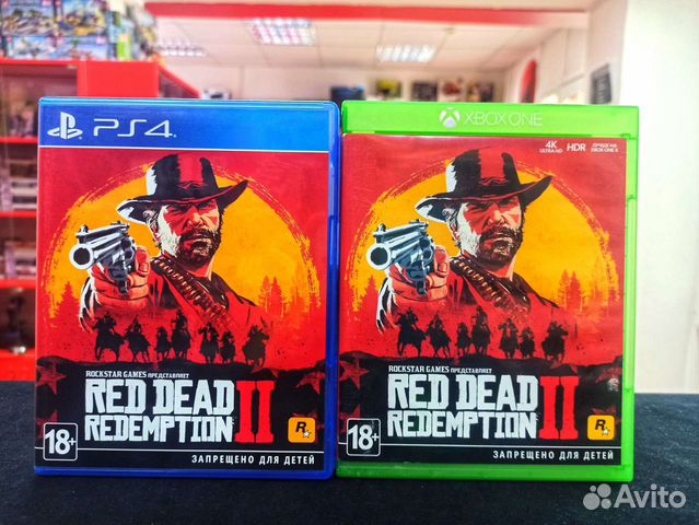 Диск PS4\XboxOne Red Dead Redemption 2