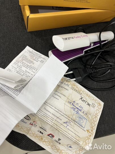 Шипцы гофре для волос новые