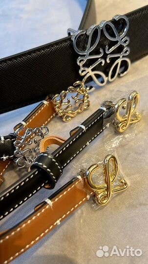 Ремень женский кожаный