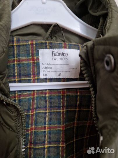 Куртка демисезонная для мальчика 146