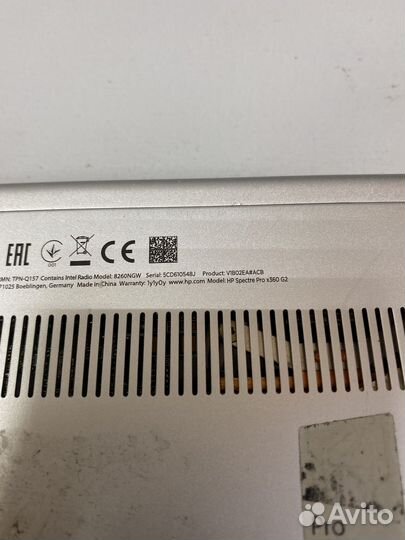 Ультрабук hp spectre pro