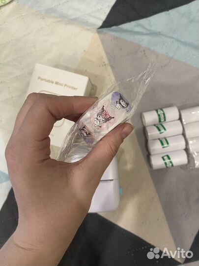 Портативный мини принтер детский