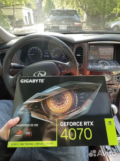 Geforce Rtx 4070 Gigabyte Windforce OC 12Gb Новая