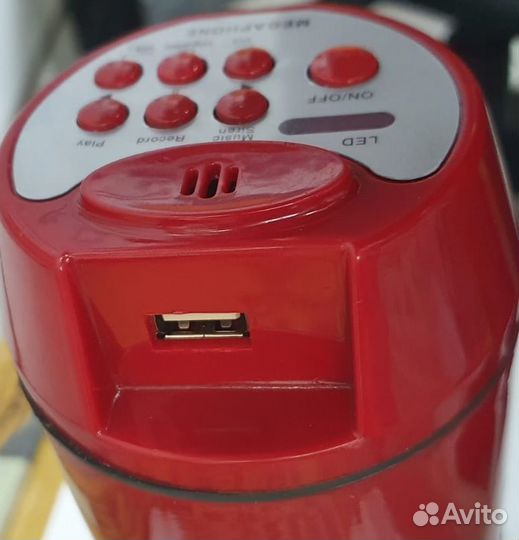 Мегафон/рупор/громкоговоритель на акб с записью