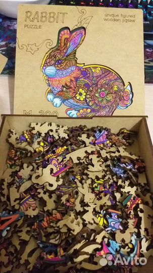 Деревянный пазл zufa