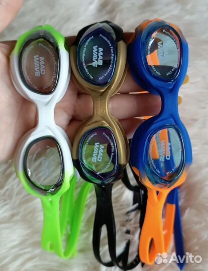 Очки для плавания детские от1 года Madwave Новые