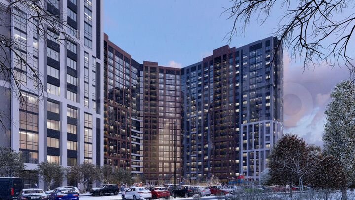 Квартира-студия, 20,5 м², 6/20 эт.