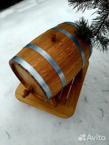 Бочка дубовая