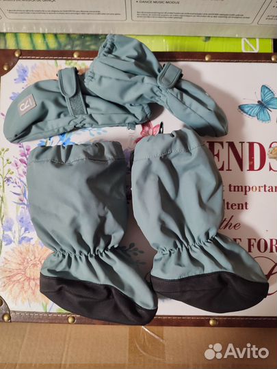 Варежки краги и пинетки Reima