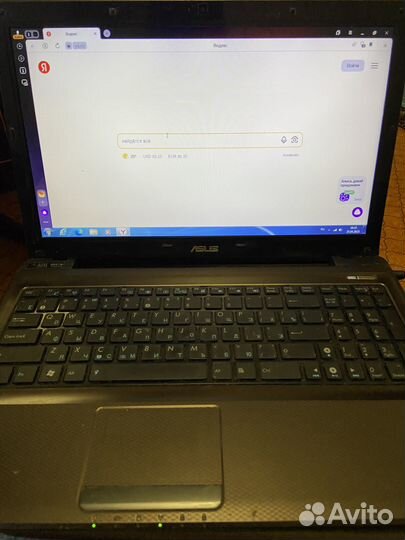 Ноутбук asus x52j
