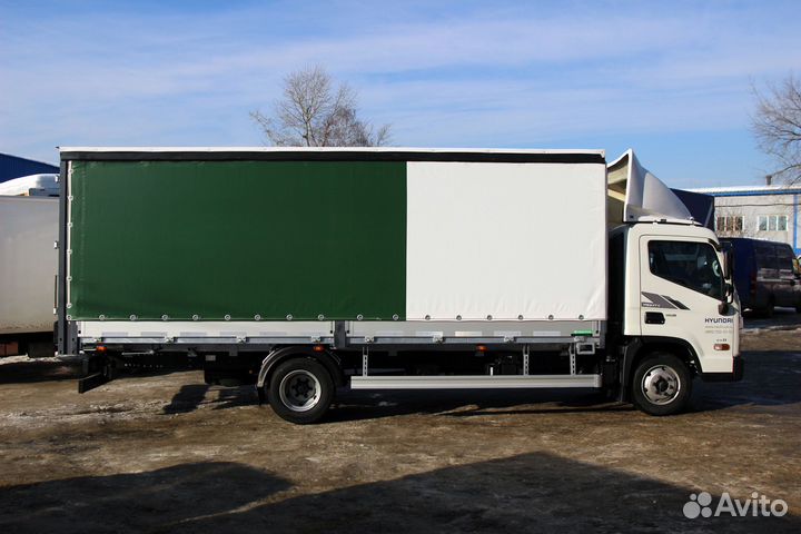 Тентованный грузовик СибЕвроВэн на Hyundai Mighty EX8, 2024