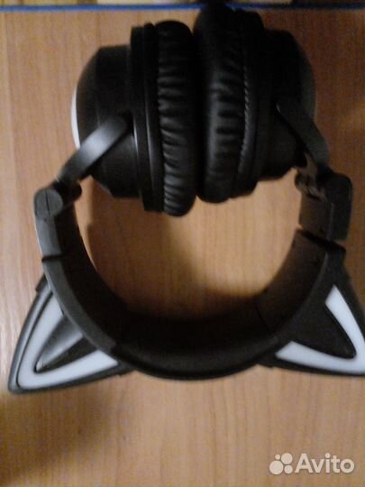 Беспроводные наушники(с кошачьими ушами)