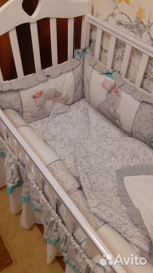 Комплект бортиков в детскую кроватку