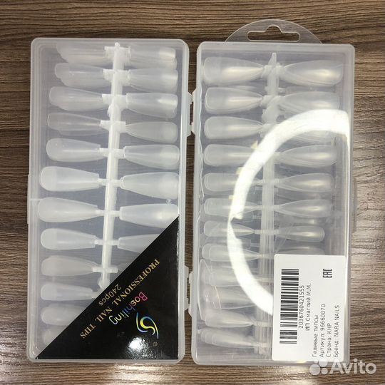 Верхние формы и гелевые типсы