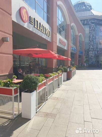 Уличный зонт для веранды