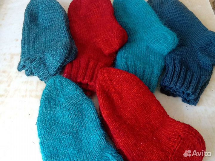 Носки шерстяные взрослые и детские