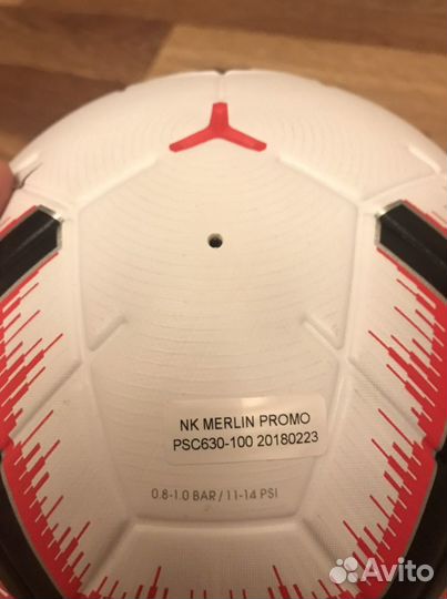 Футбольный мяч nike merlin psc630 100
