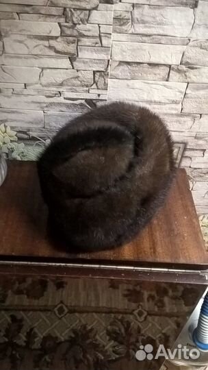 Шапка зимняя норковая