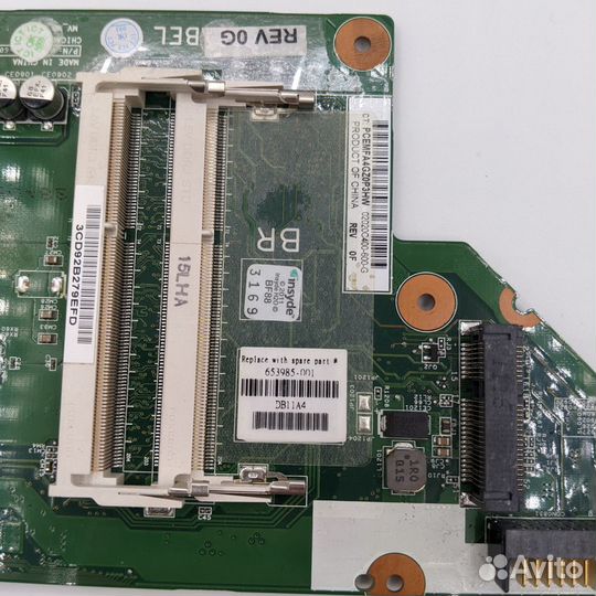 Материнская плата 653985-001, 01015J500-600-G, HP