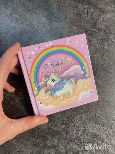 Блокнот детский (единорог)