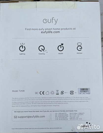 Робот пылесос eufy robovac 11s
