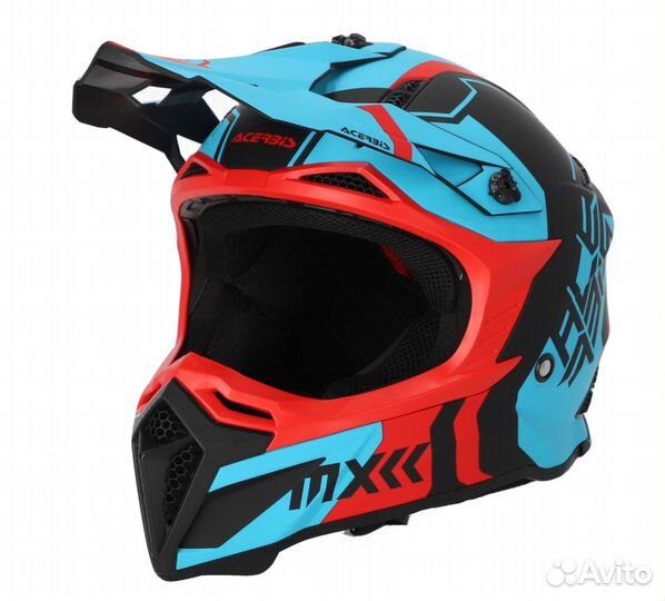 Шлем Acerbis profile 5 22-06 Red/Blue