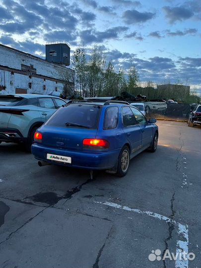 Subaru Impreza 1.8 МТ, 1998, битый, 255 000 км