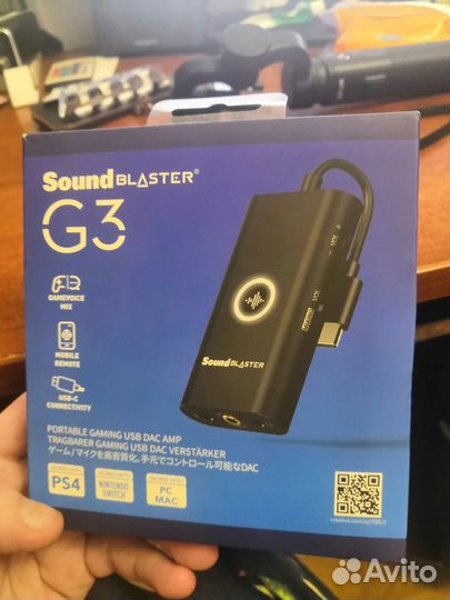 Звуковая карта Creative USB Sound Blaster G3