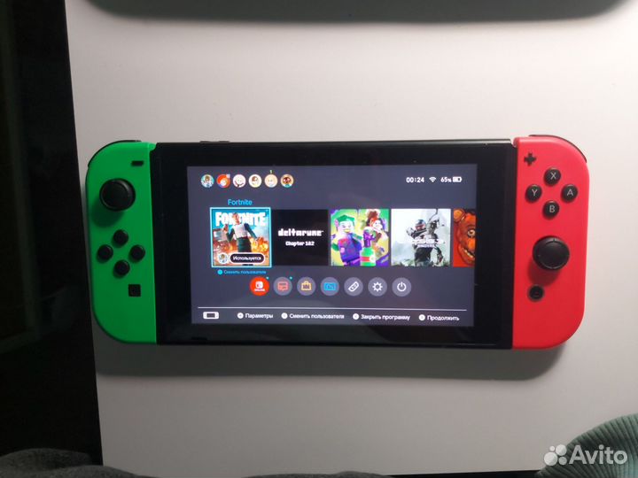 Портативная игровая приставка nintendo switch