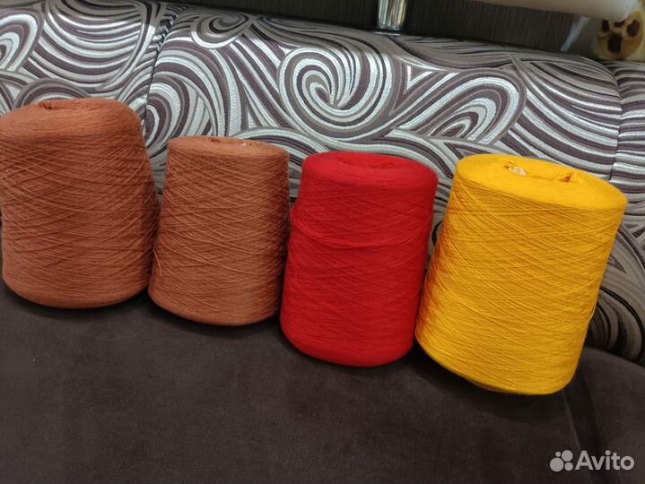 Пряжа для вязания, 100% шерсть
