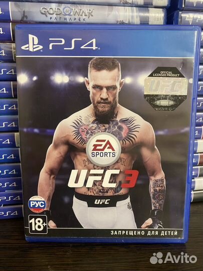 Ufc 3 PS4 (б/у диск)